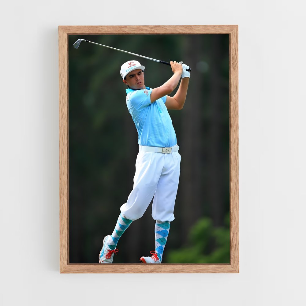 Poster Rickie fowler golfeur (vue 4)